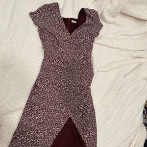 Abercrombie & Fitch - Floral Dress with Side Slit